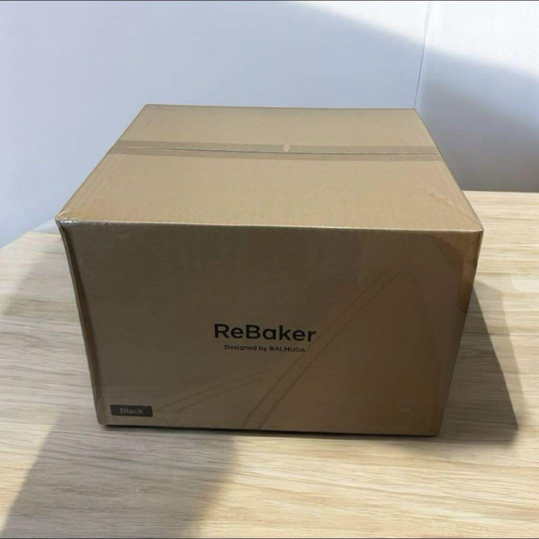 【新品】BALMUDA ReBaker KTT01-JP-BK トースター 黒