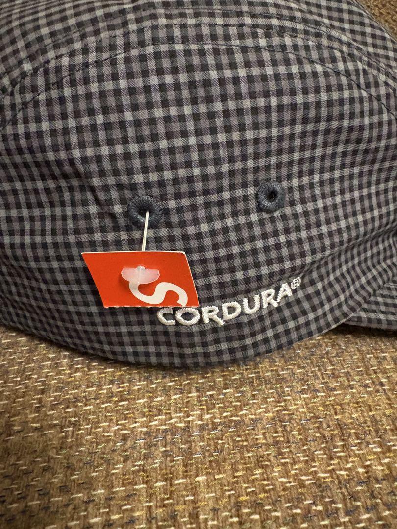 帽子 Supreme Cordura Plaid Camp Cap Black