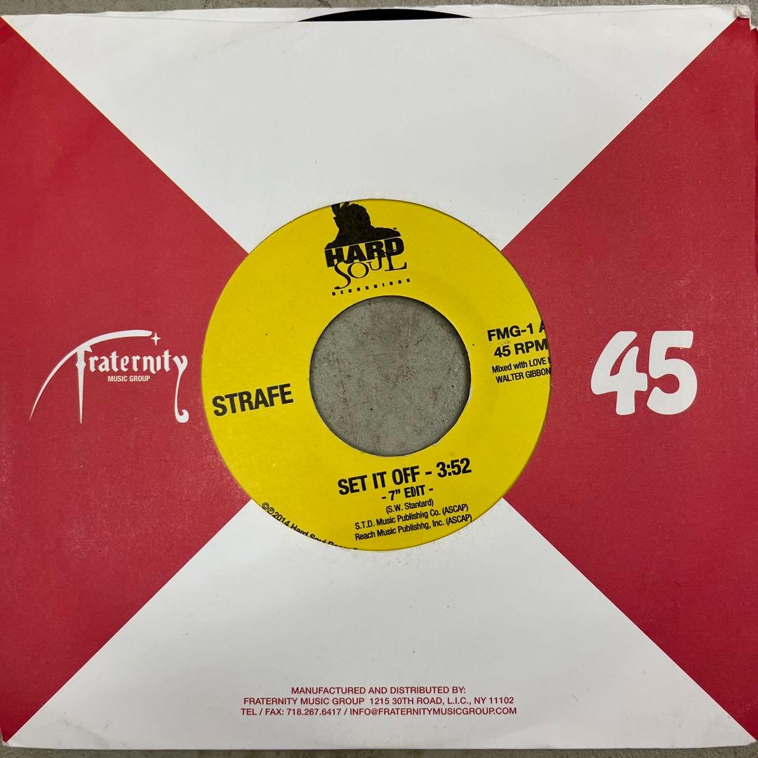 7” STRAFE / SET IT OFF kenny 