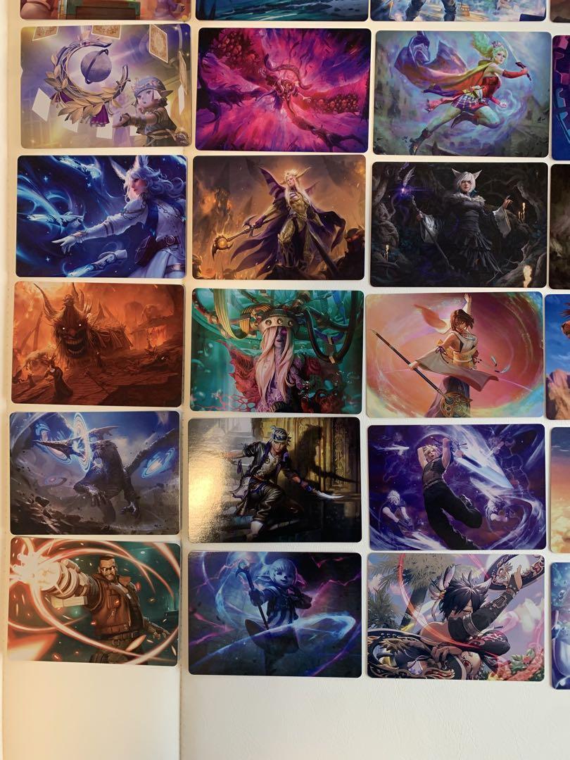 MTG FF セフィロス クラウド アートカード コンプリートセット まとめ売り