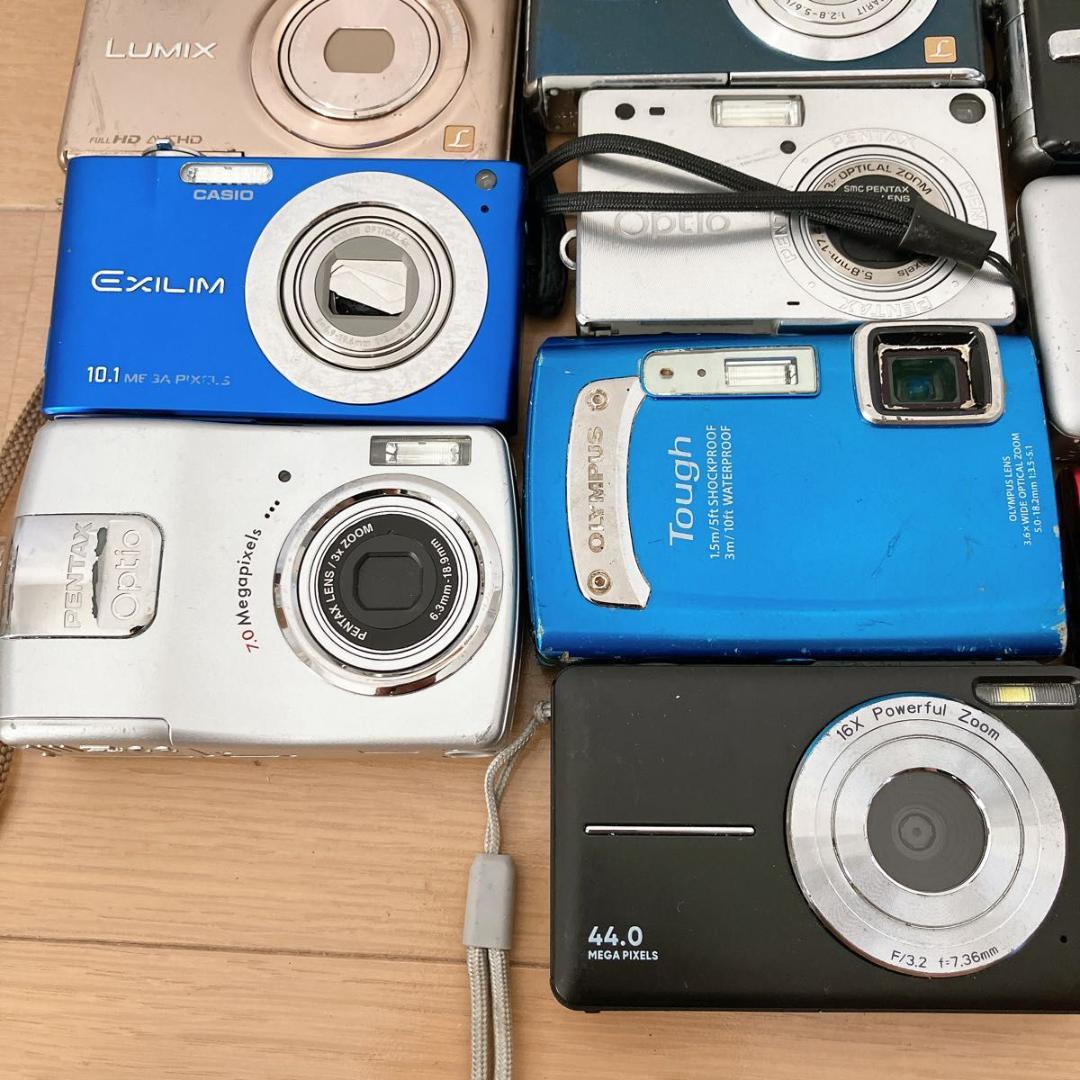 d*9様 【ジャンク品】カメラまとめ売り 21台 カメラジャンク大量まとめ売り canon IXY 現状品 FUJI