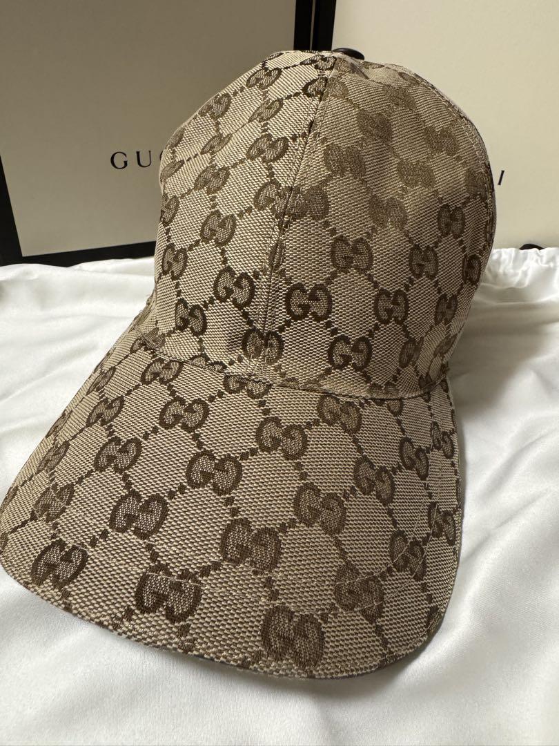 GUCCI GGパターン ベースボールキャップ - メルカリ