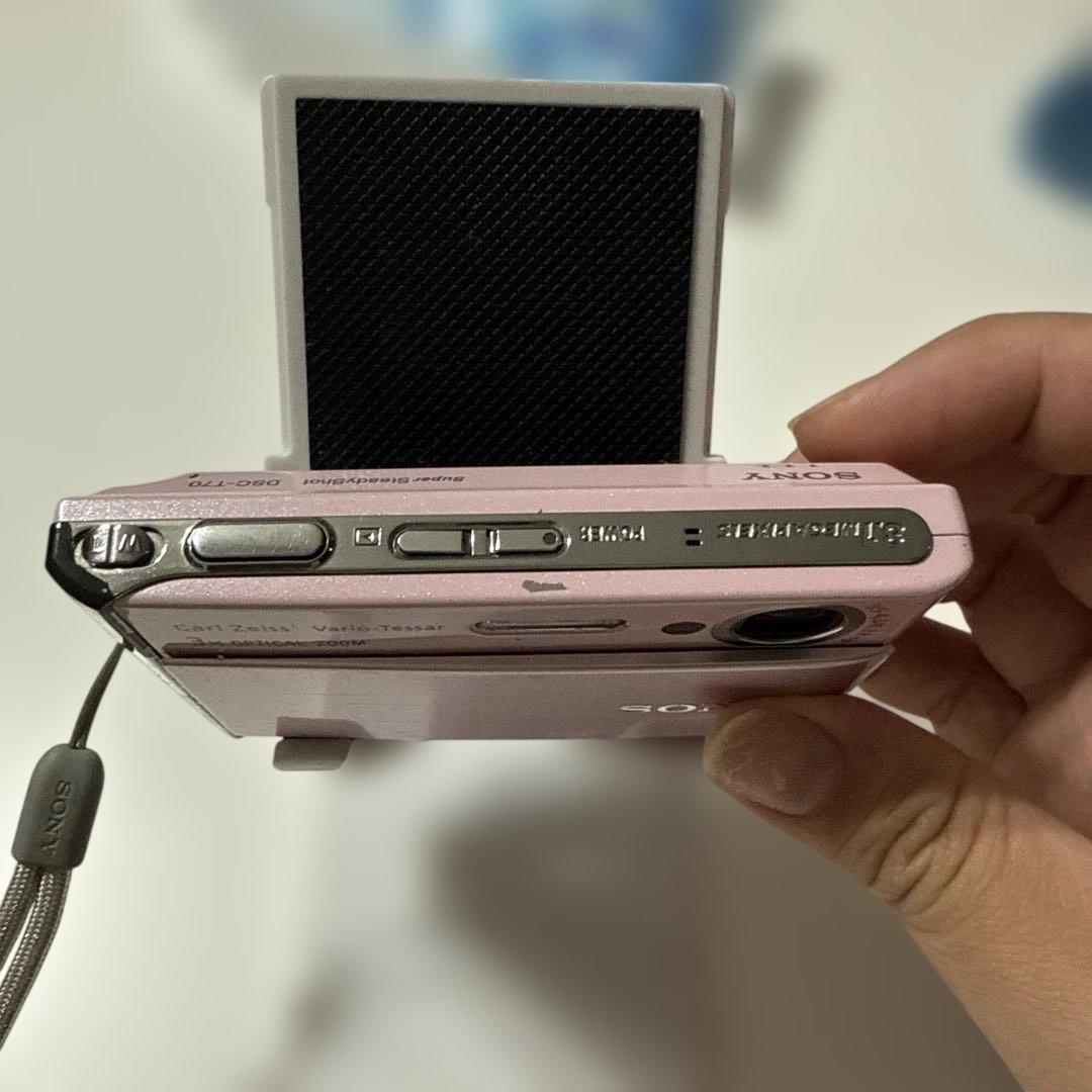 SONY Cyber-shot ピンク 3倍光学ズーム