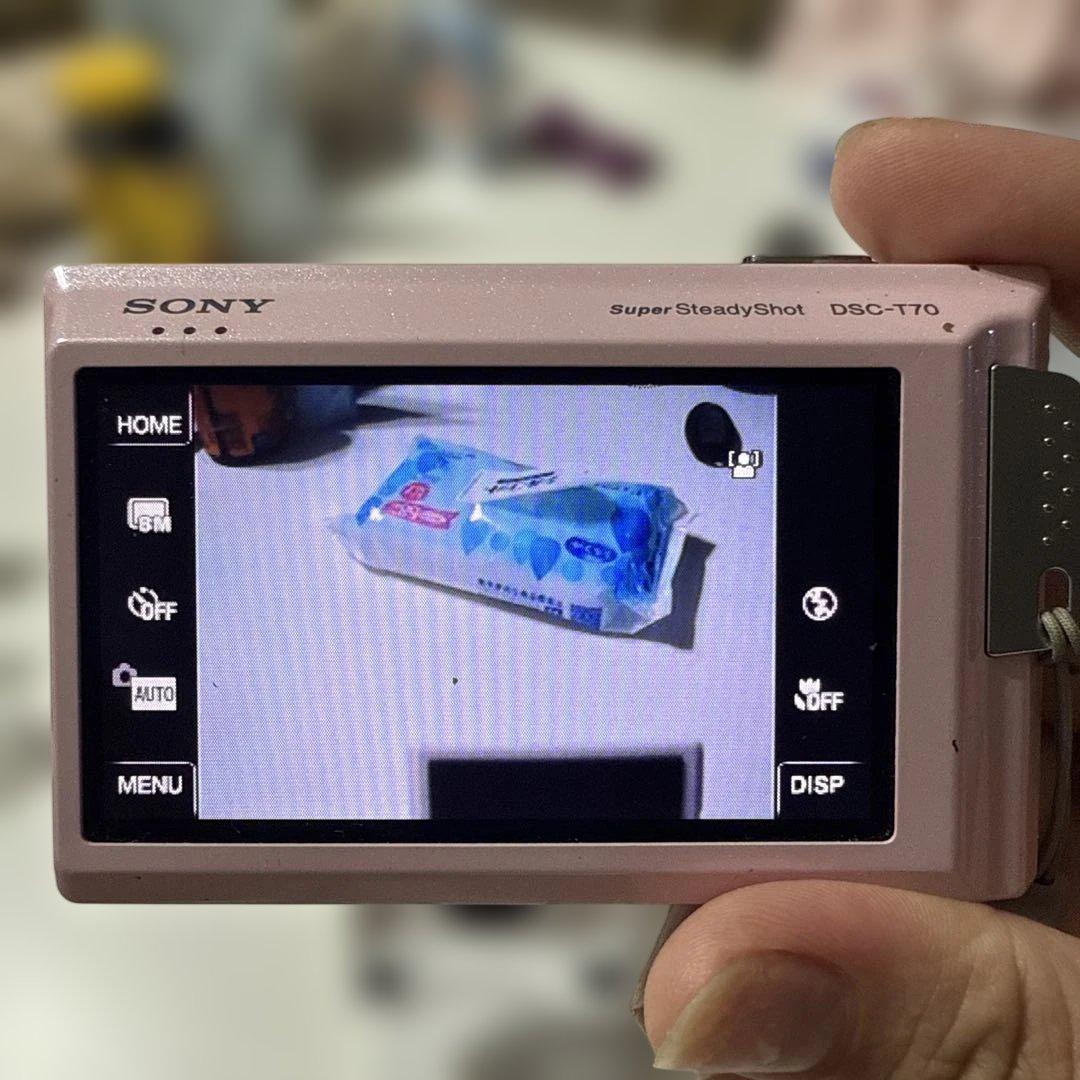 SONY Cyber-shot ピンク 3倍光学ズーム