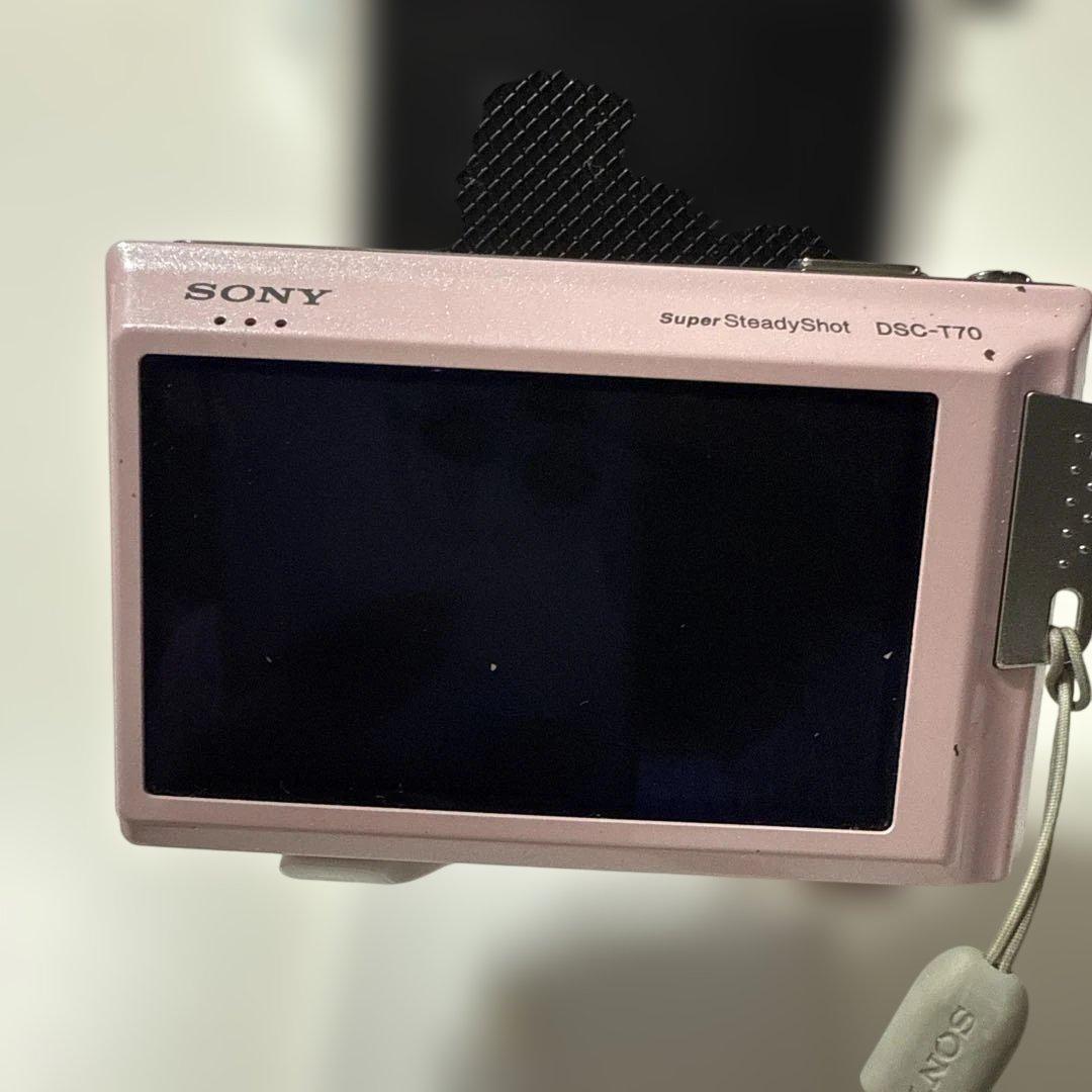 SONY Cyber-shot ピンク 3倍光学ズーム