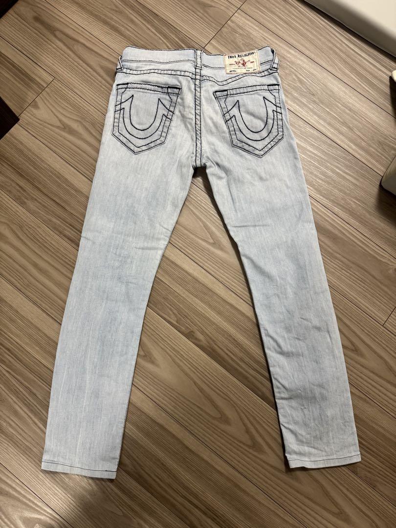 未使用に近い！TRUE RELIGION ストレートデニム　３０インチ 未使用に近い！TRUE RELIGION ストレートデニム 30インチ
