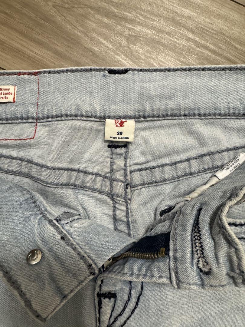 未使用に近い！TRUE RELIGION ストレートデニム 30インチ