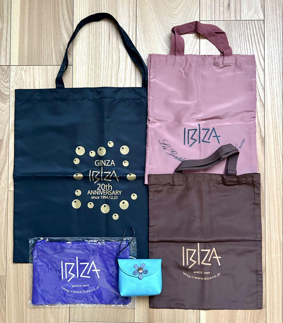 IBIZA トートバッグ IBIZA トートバッグ ポーチ - メルカリ