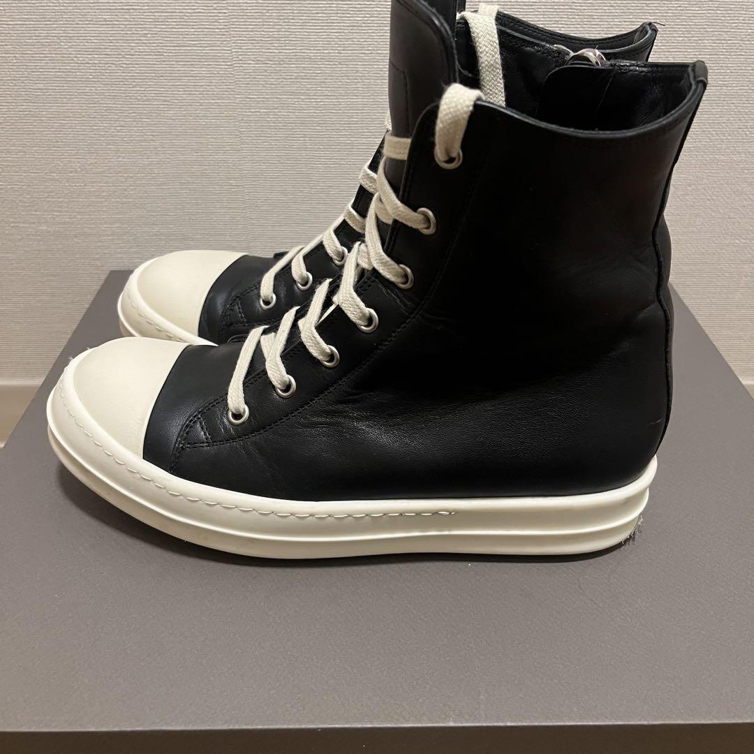 rick owens sneakers レザー