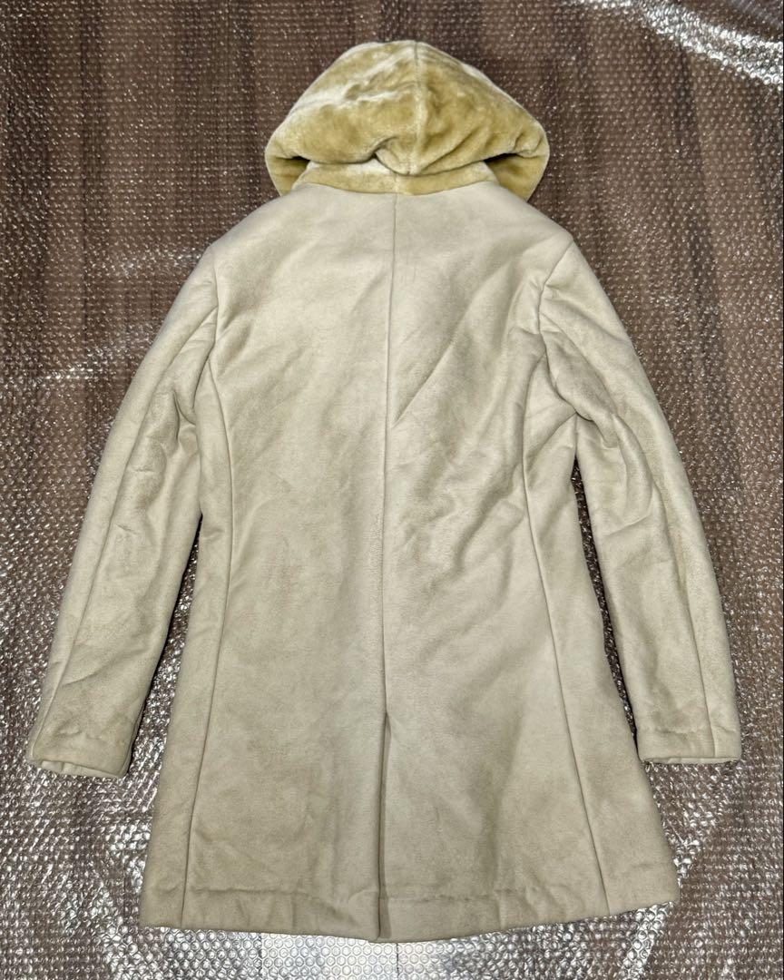 専用1PIU1UGUALE3 WRAP NECK HOOD COAT Mサイズ
