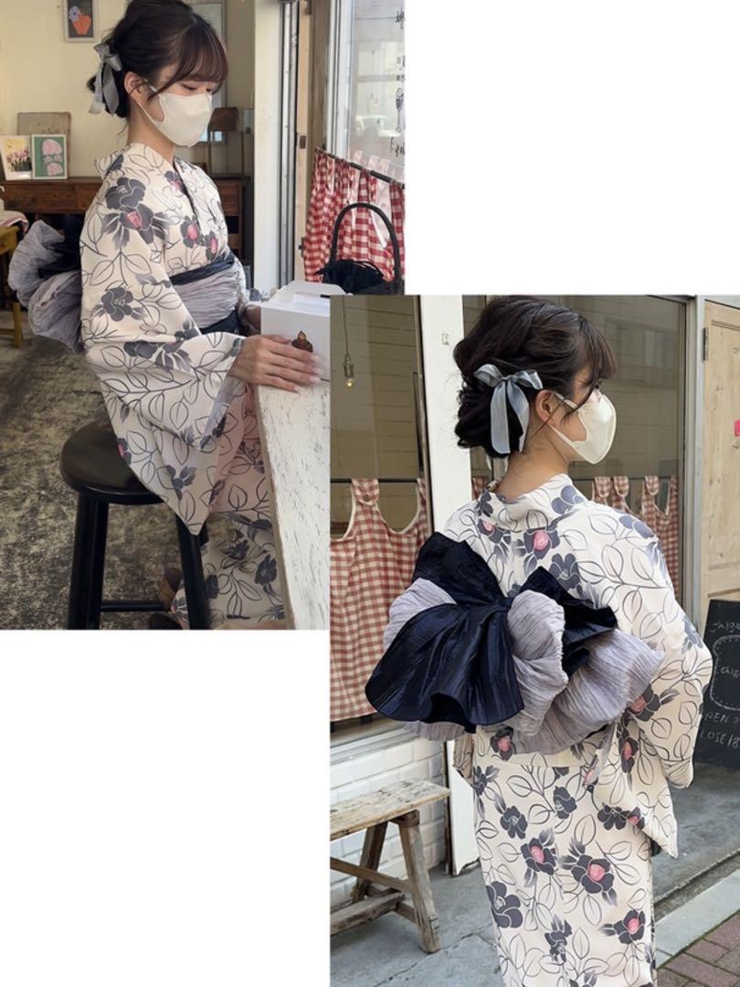 【新品】グレイルGRL 椿浴衣セット[gi1520]