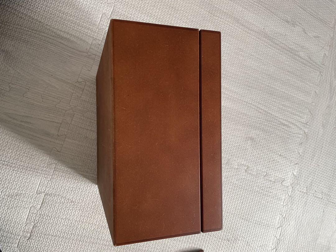 エムモゥブレィ　シューケア木箱　M.MOWBRAY 木箱のみ