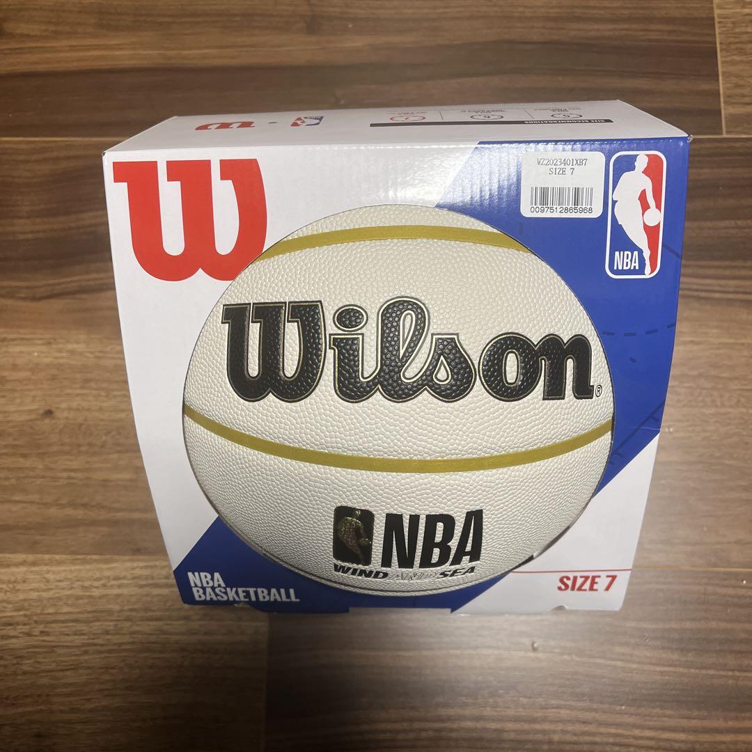 Wilson WIND AND SEA NBA Basketball サイズ7