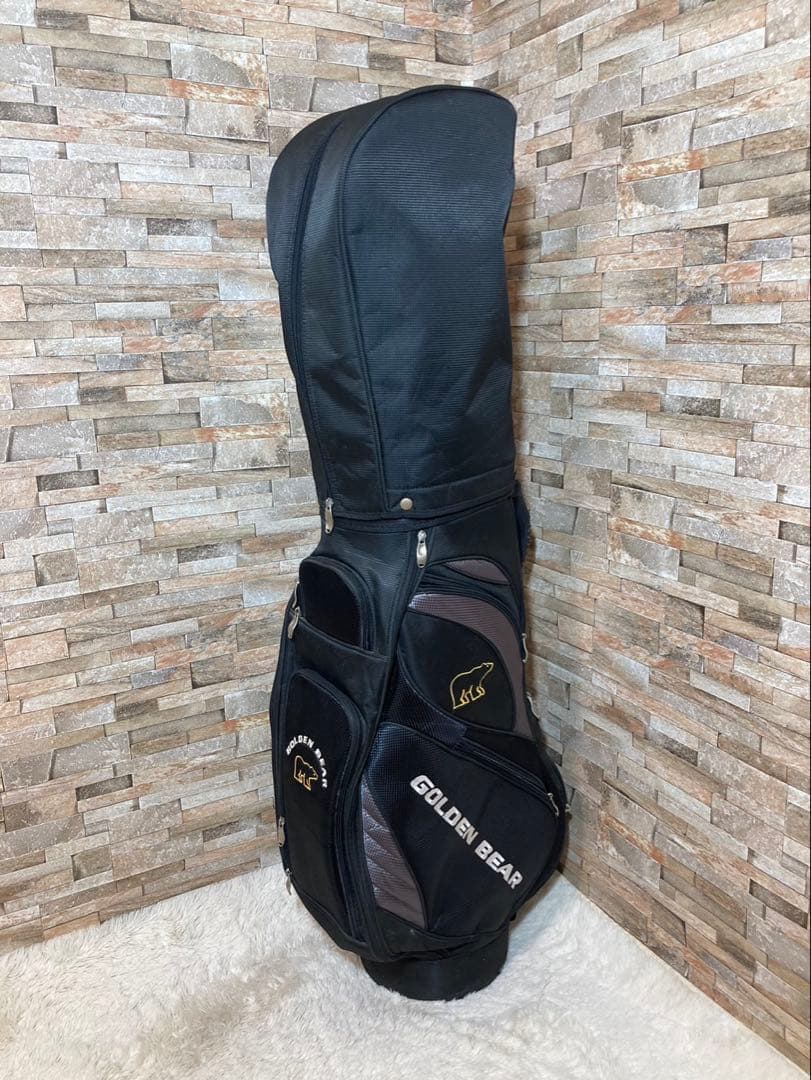 GOLDEN BEAR GBN-109 ゴルフクラブセット 10本 ゴルフバッグやや傷や汚れあり
