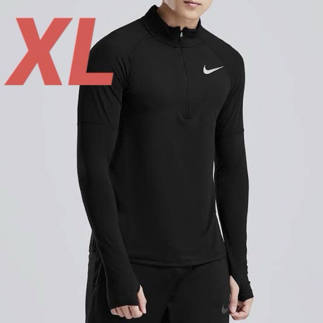 NIKE DRI-FIT ロングスリーブ ランニング ハーフ ナイキ XL 新品 NIKE DRI-FIT ロングスリーブ ランニング ハーフ ナイキ XL 新品