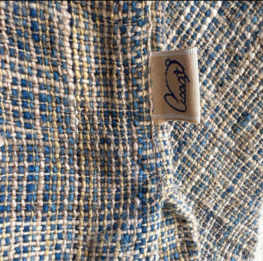 うさとの服  usaato ヘンプコットン 藍染めプルオーバー美品