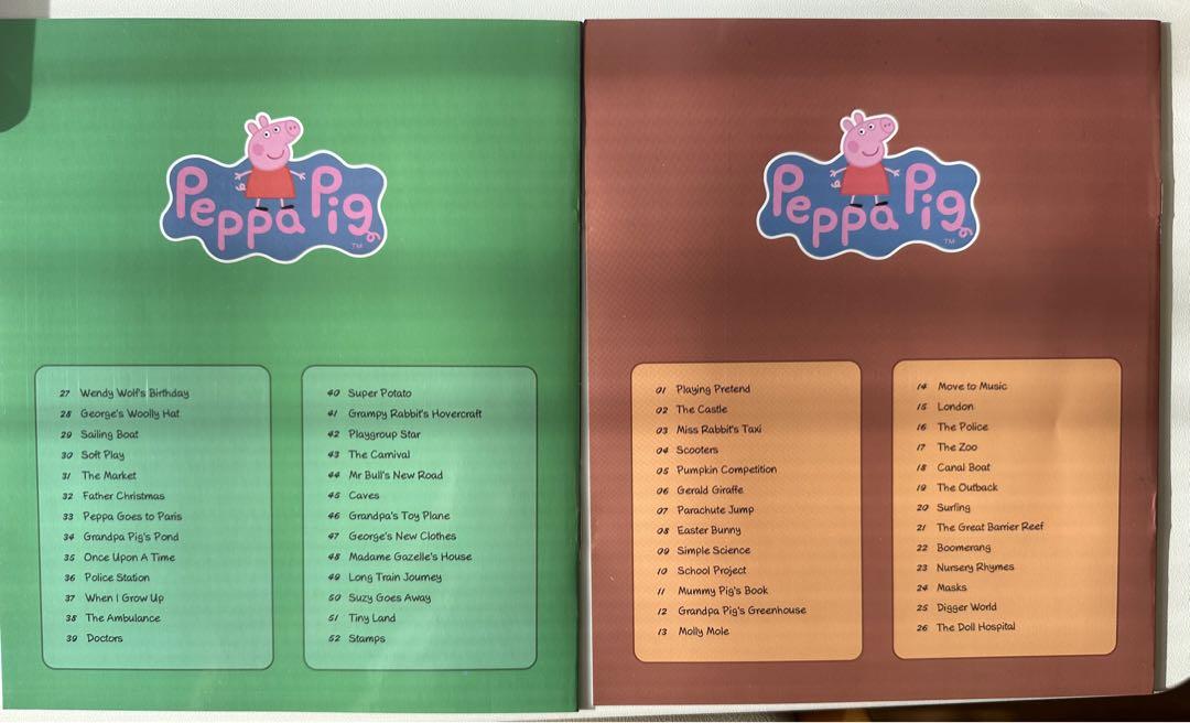 Peppa Pig ペッパピッグ 50冊 青箱 マイヤペン対応 MaiyaPen