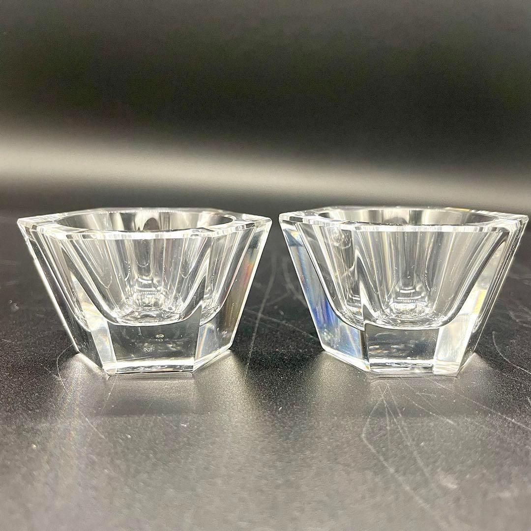 オールドバカラ クリスタル ソルト&ペッパー セット 塩&コショウ スプーン付き