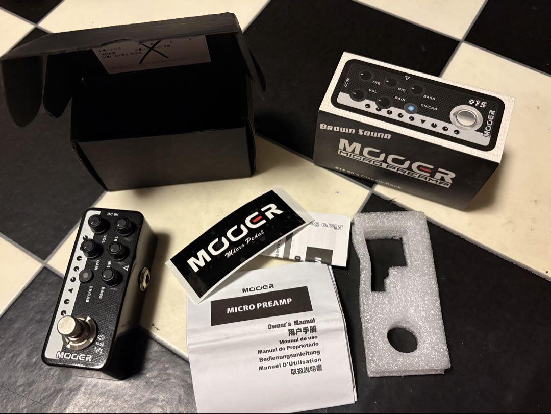 MOOER MICRO PREAMP 015(5150タイプ)