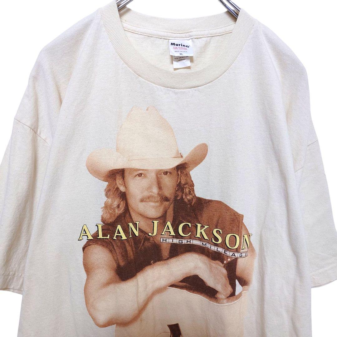 【ALAN JACKSON】90's USA製 Tシャツ バンドT A-3297