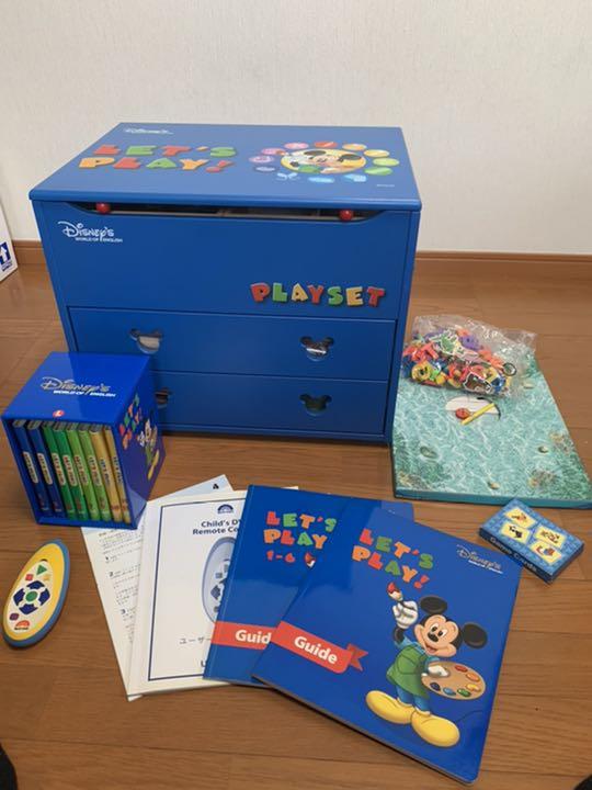 【ご予約品】 ディズニー英語システム レッツプレイ DVD8枚とガイド セット - キッズ/ファミリー
