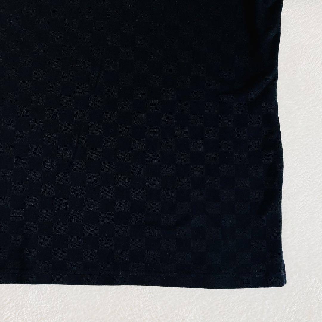 超稀少デザイン☆BURBERRY 半袖 ポロシャツ ダミエ 格子チェック