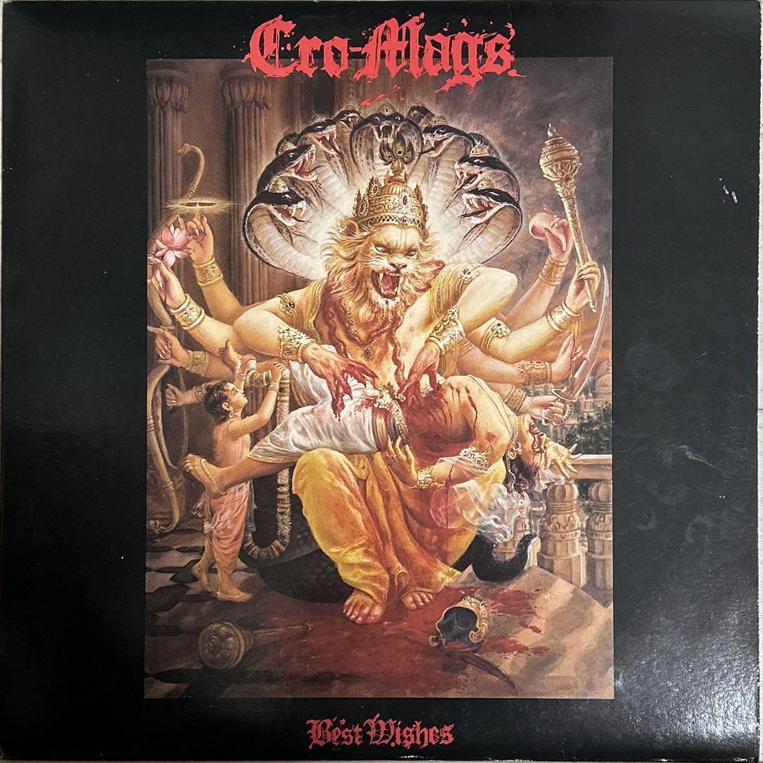 Cro-Mags – Best Wishes 廃盤　オリジナル　レア　LP