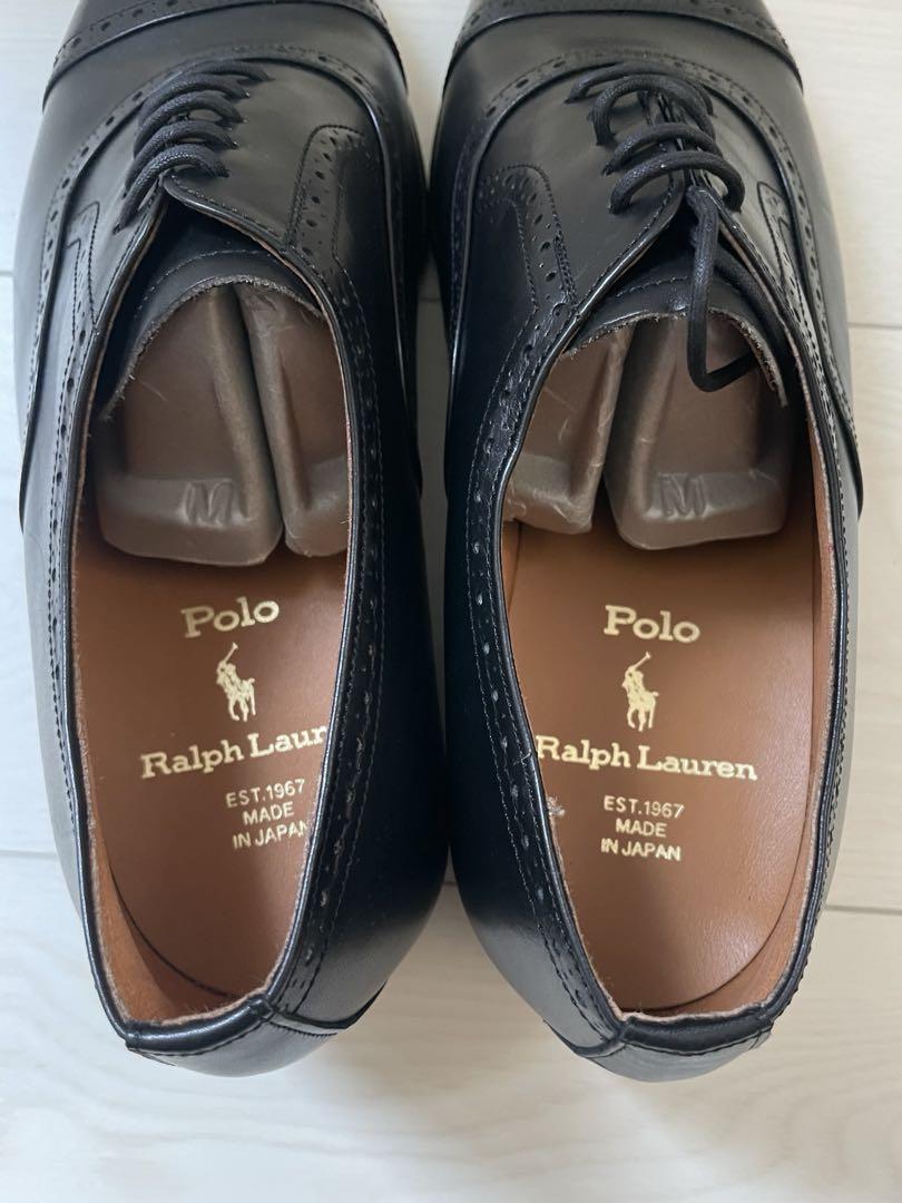 入荷now 口コミ Polo Ralph Lauren ブラックオックスフォードシューズ 靴