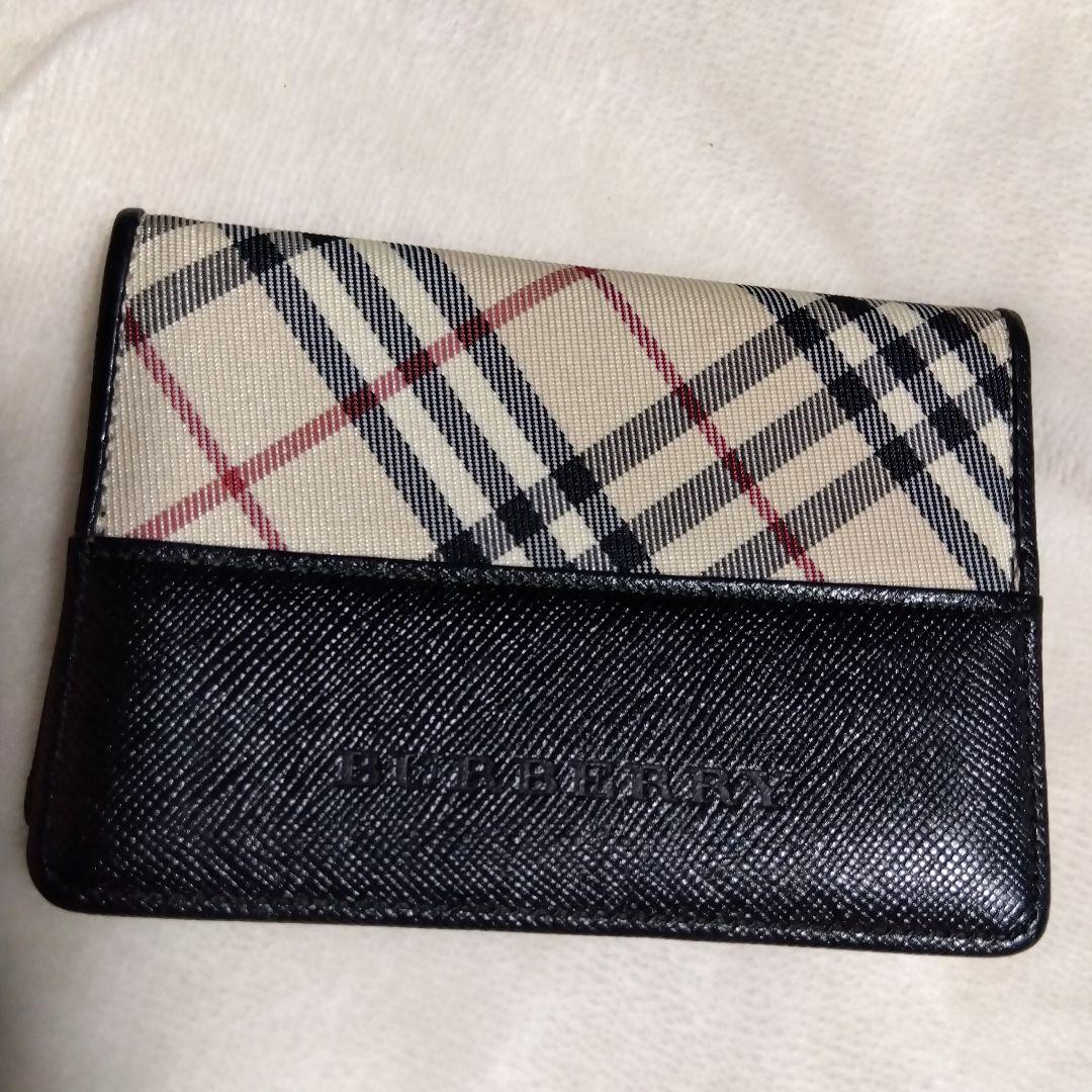 【美品】Burberry名刺入れ 中古美品】バーバリーの名刺入れ - メルカリ