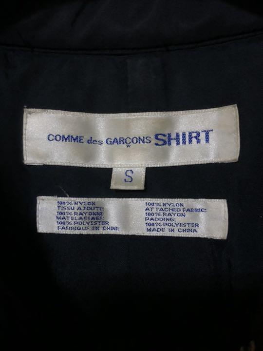 無料配達 希少 コムデギャルソンシャツ CDG 中綿 ナイロントレンチ 店舗在庫をネットで確認 希少品 コムデギャルソンシャツ ナイロンジャケット 中綿コート その他