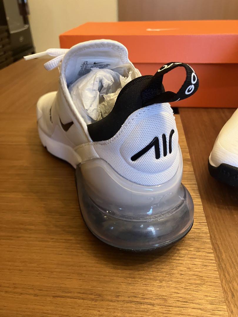 New Nike Golf Air Max 270 G Men's Golf Shoes White Black