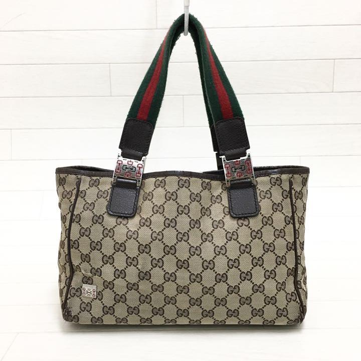☆人気・シリアル付☆グッチ GUCCI シェリー ホースビット ハンドバッグ