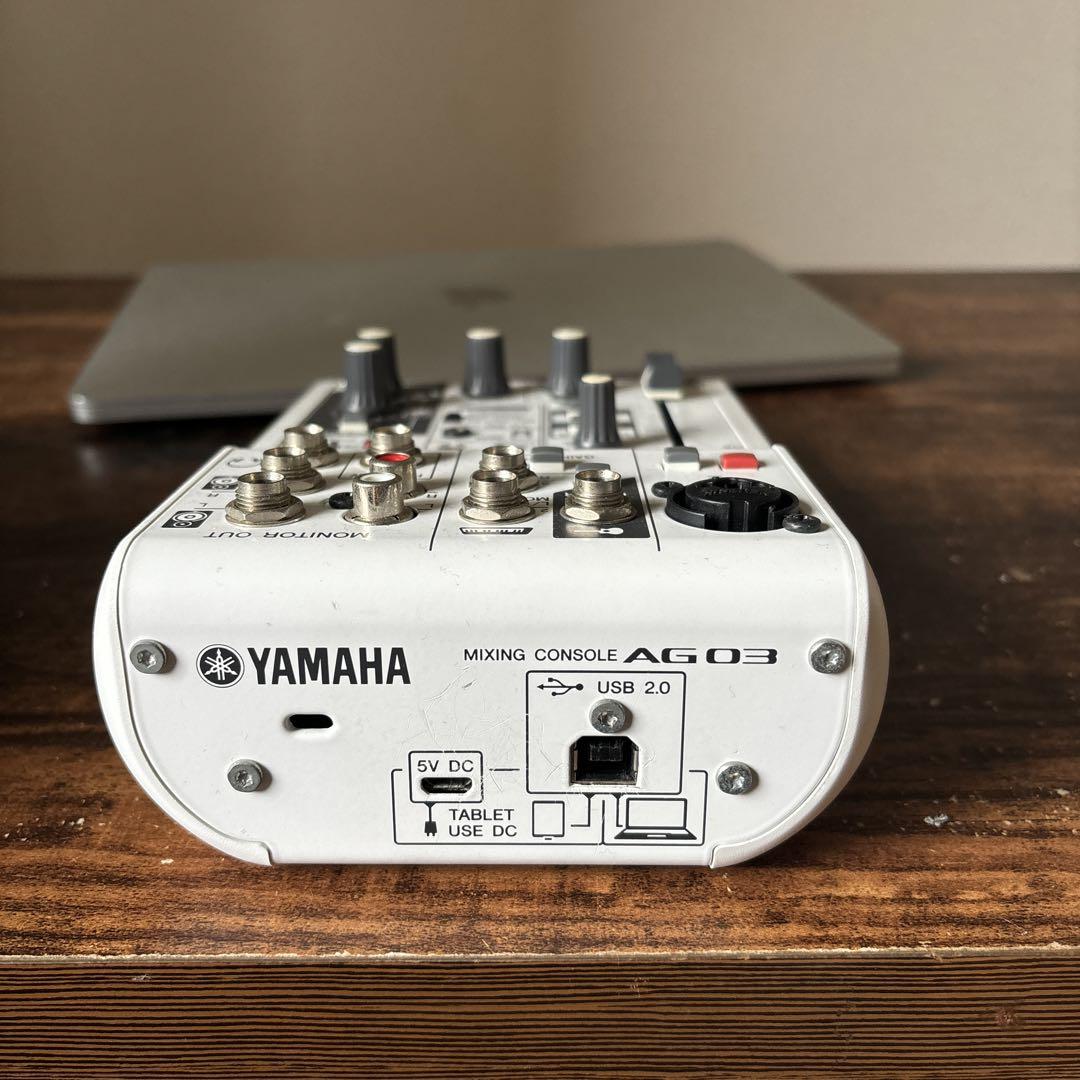 DJ機材 YAMAHA AG03mixing console