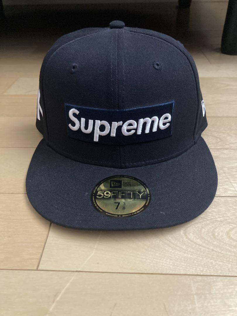 Supreme ヤンキース BoxLogo NewEra キャップ