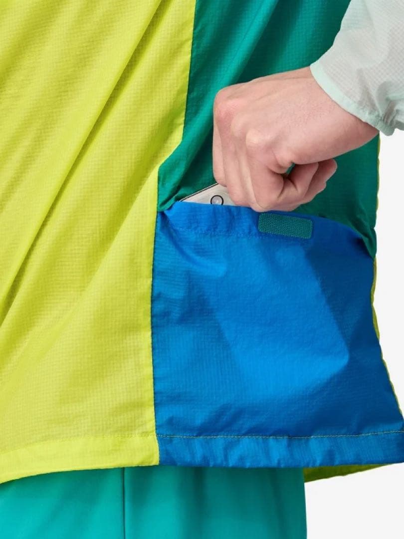 patagonia フーディニ スタッシュ 1/2ジップ プルオーバー