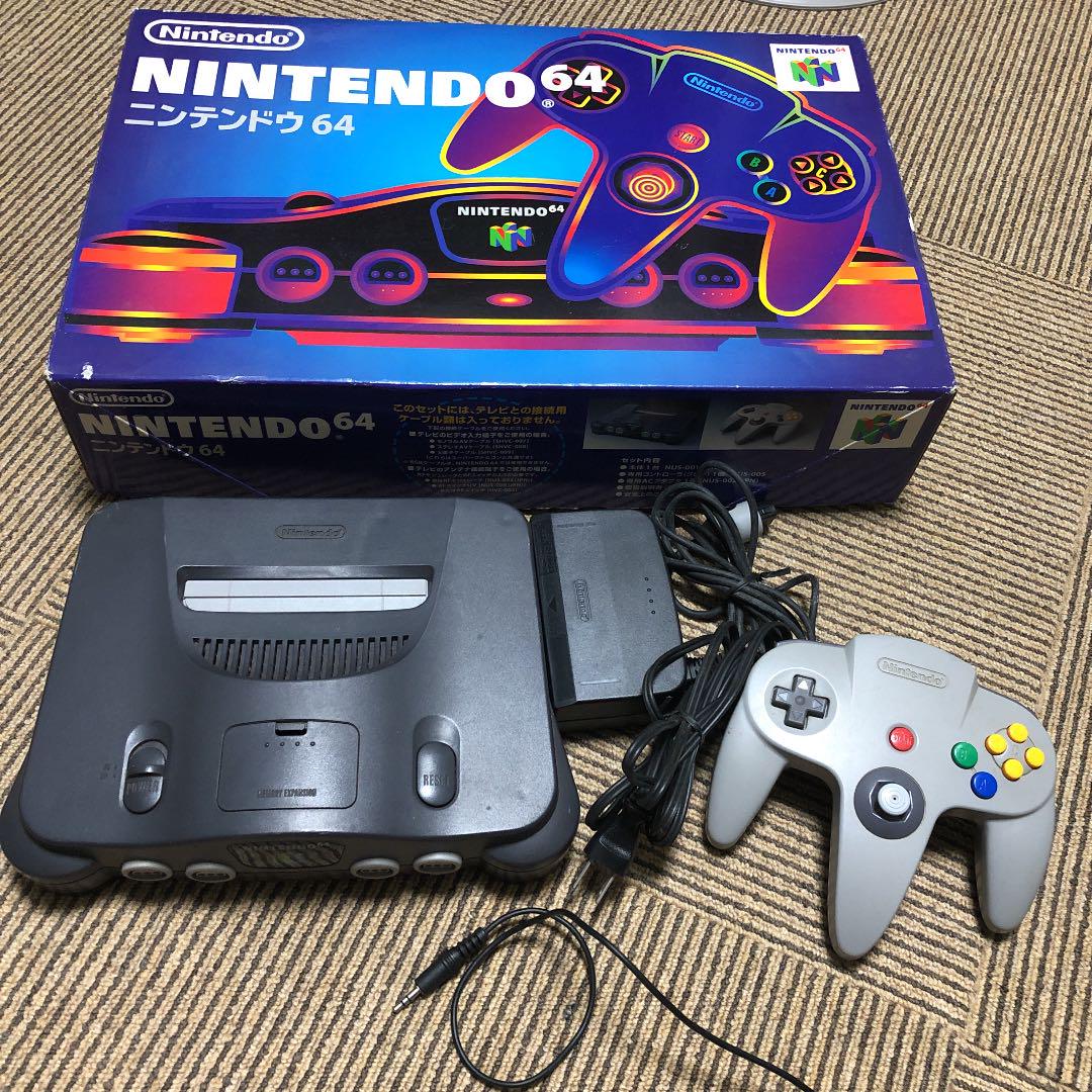 1500円 低価格の Nintendo 旧世代ゲーム機本体 NINTENDO 64