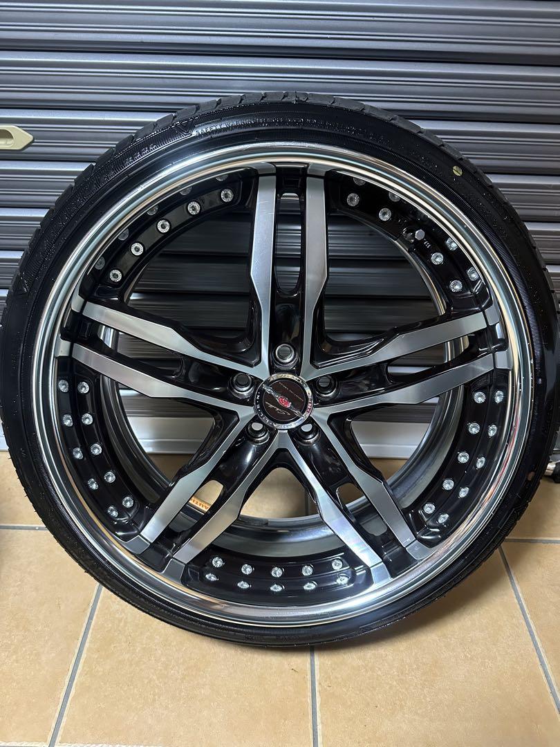 AMEシャレン XF-55 PCD100 5H 19インチ