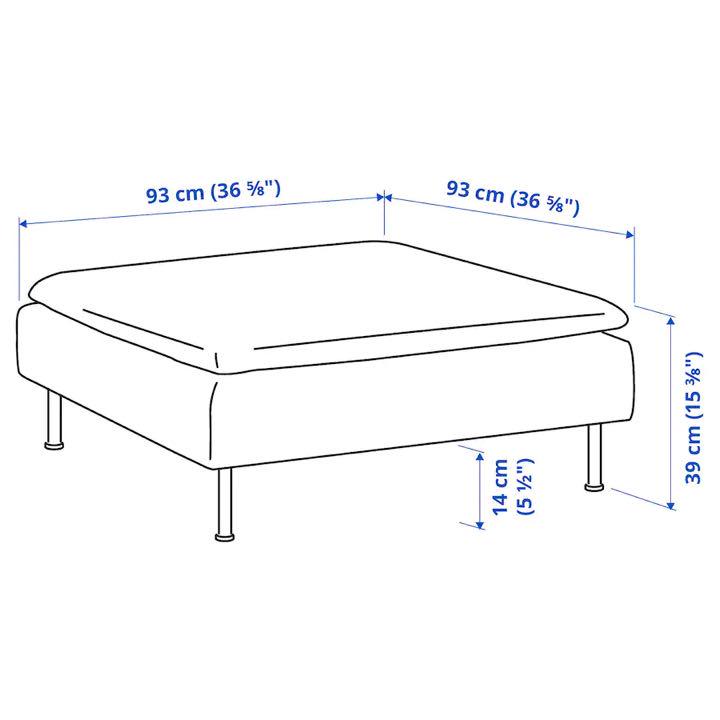 ですが IKEA SÖDERHAMN ソーデルハムン F06VP-m40219773932 オットマン までの