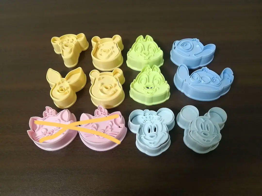 【貝印】ディズニークッキー型10個