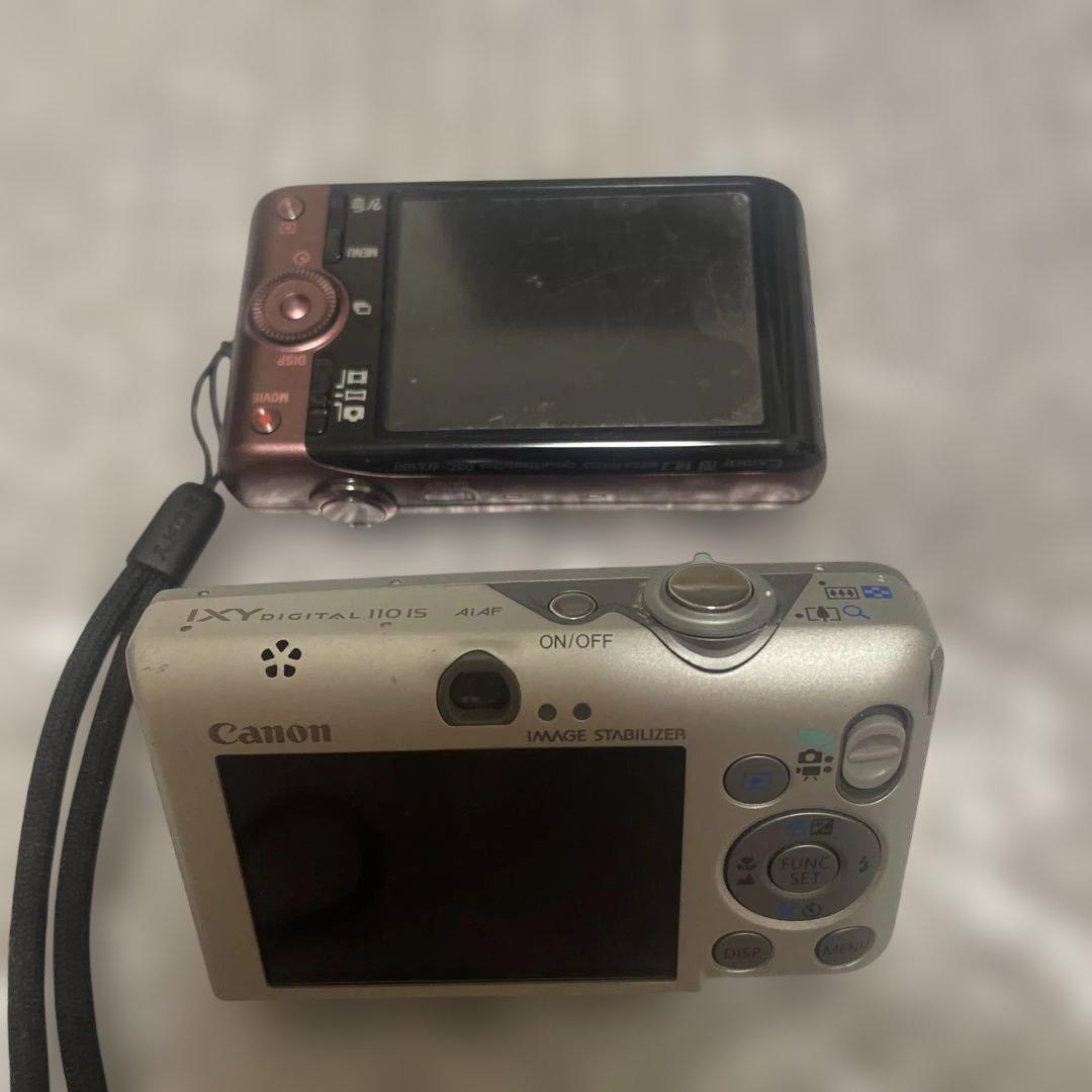 キャノン IXYD110IS ソニー DSC-WX100 デジタルカメラ