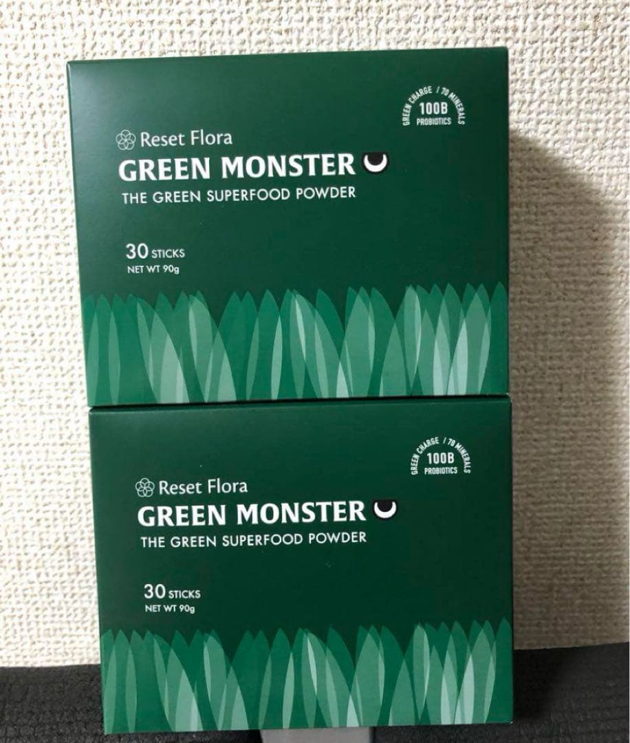 グリーンモンスター 乳酸菌 青汁　2箱　賞味期限2028年4月
