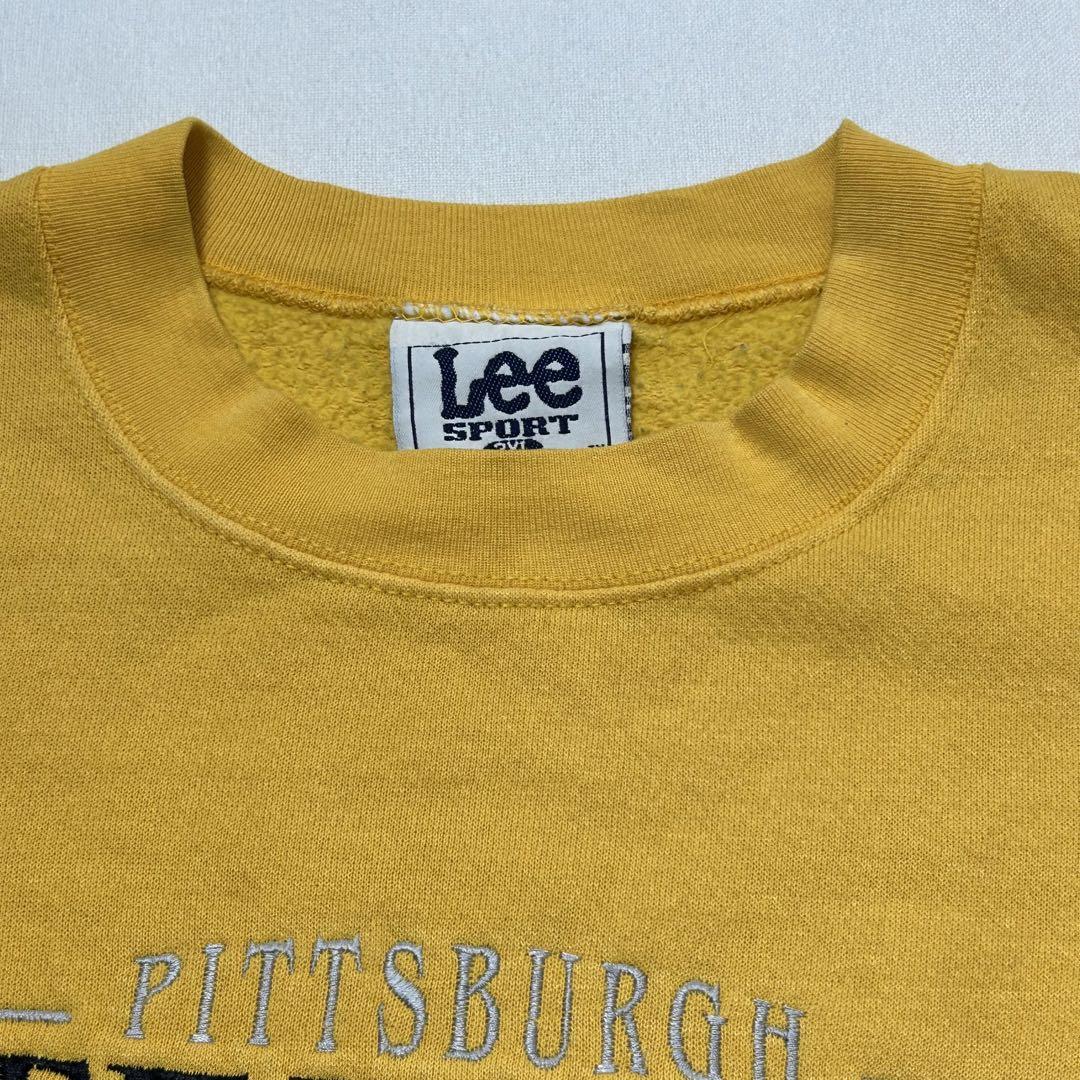 LEE】90s USA製 クルーネックスウェット NFL スティーラーズ