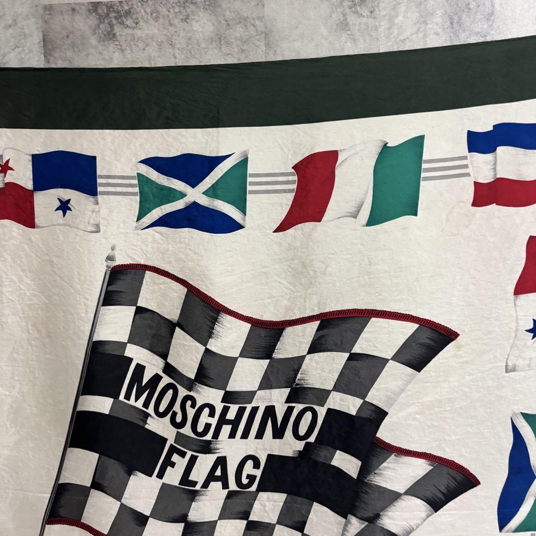 MOSCHINO シルクスカーフ　88×88 vintage