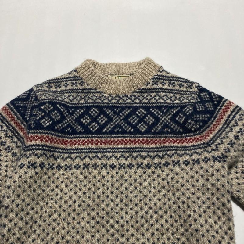 Amazon.co.jp: 80s LLBean×Hilda Ltd NORDIC SWEATER KNIT