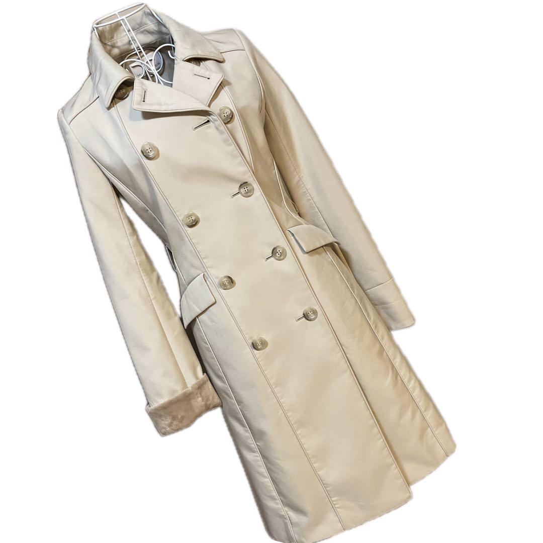 ☆美品☆M PREMIER ☆美スタイル☆中厚☆コート☆Mプル 34☆防寒 ☆美品☆M PREMIER ☆美スタイル☆中厚☆コート☆Mプル 34☆防寒