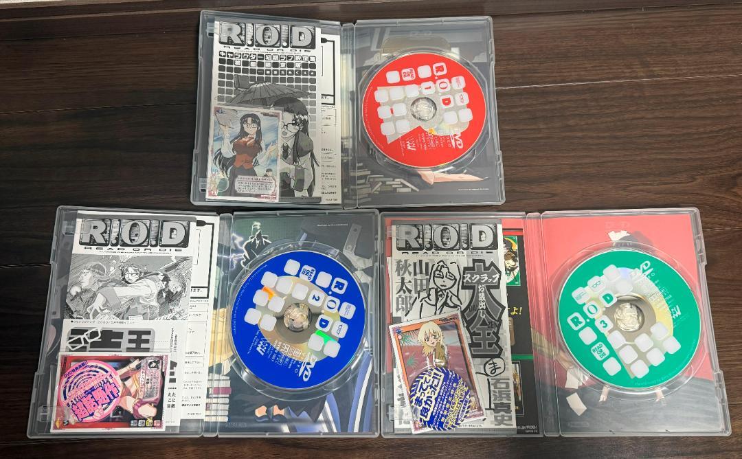R.O.D THE TV(9巻)＆ READ OR DIE(3巻) セル版DVD