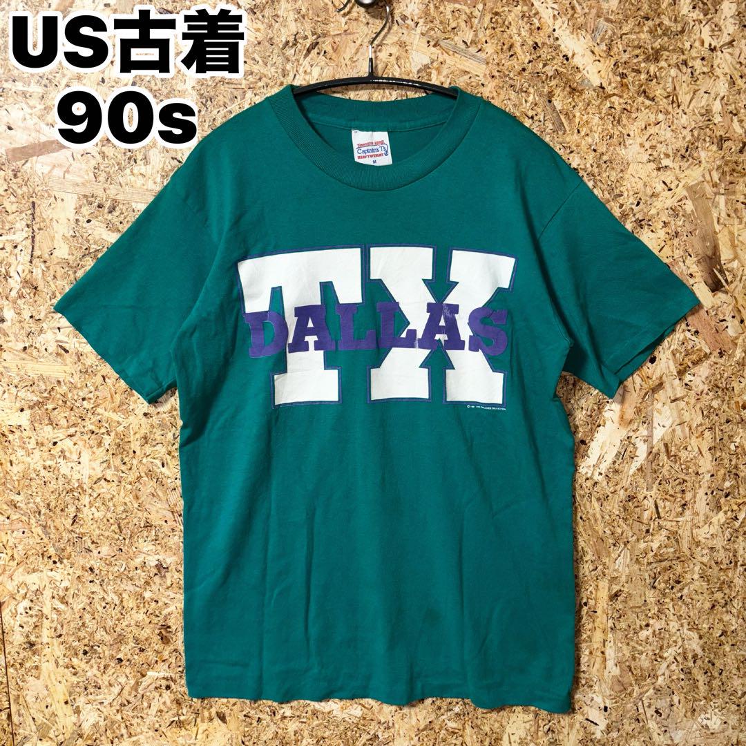0037 Captain's Ts ヴィンテージT 90s シングルステッチ古着