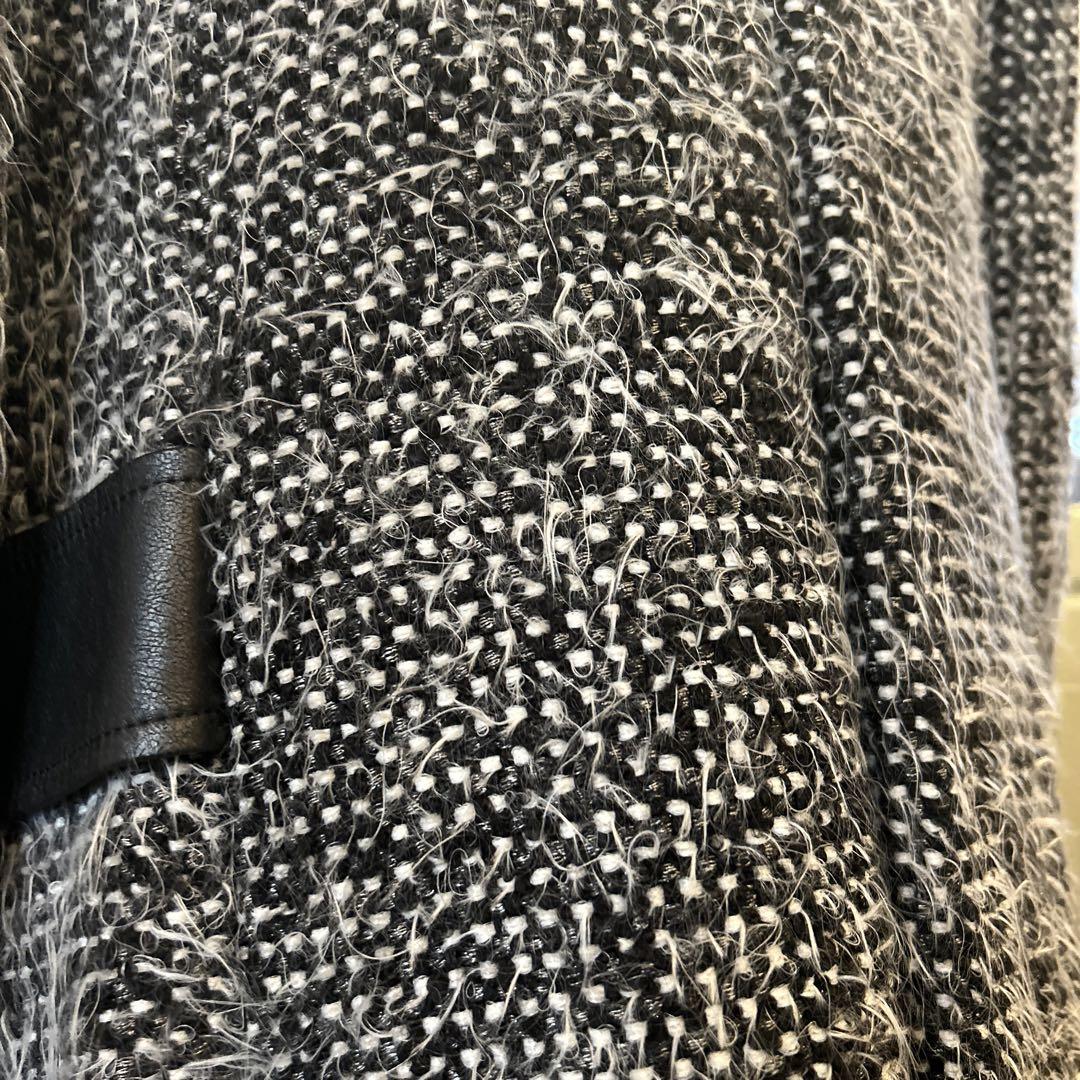 美品38定価20万FOXEY BOUTIQUE 最高級 ツイードフレア　コート