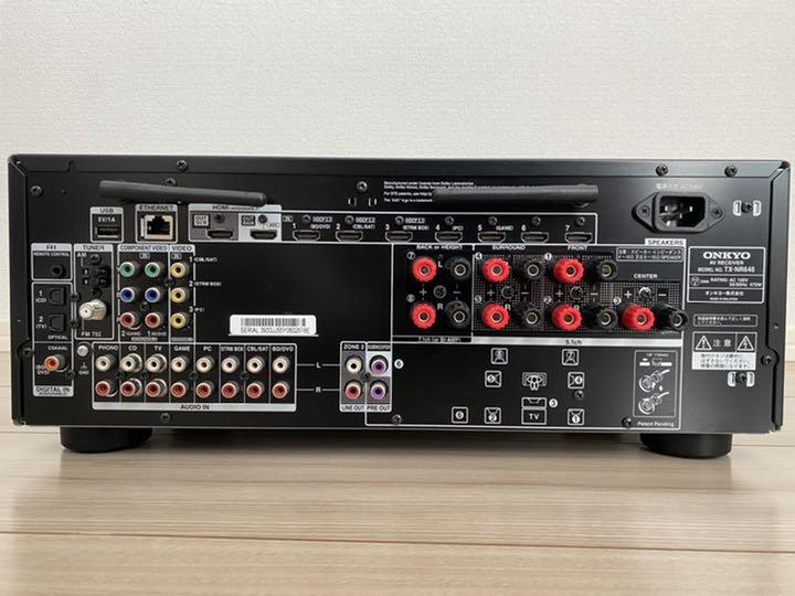 ONKYO アンプ TX-NR646 （7.1ch対応）