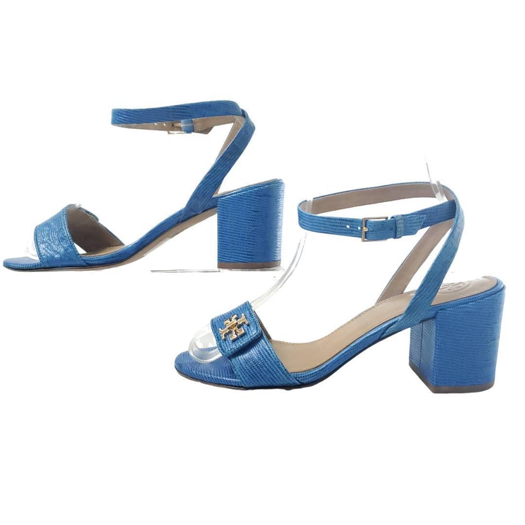 トリーバーチ　編み込み　ヒールサンダル　6M Tory Burch - TORY BURCH(トリーバーチ) サンダル 6M レディース